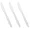 Smarty Had A Party White Plastic Disposable Knives (1000 Knives), 1000PK 420K-WH-CASE - alternate 6